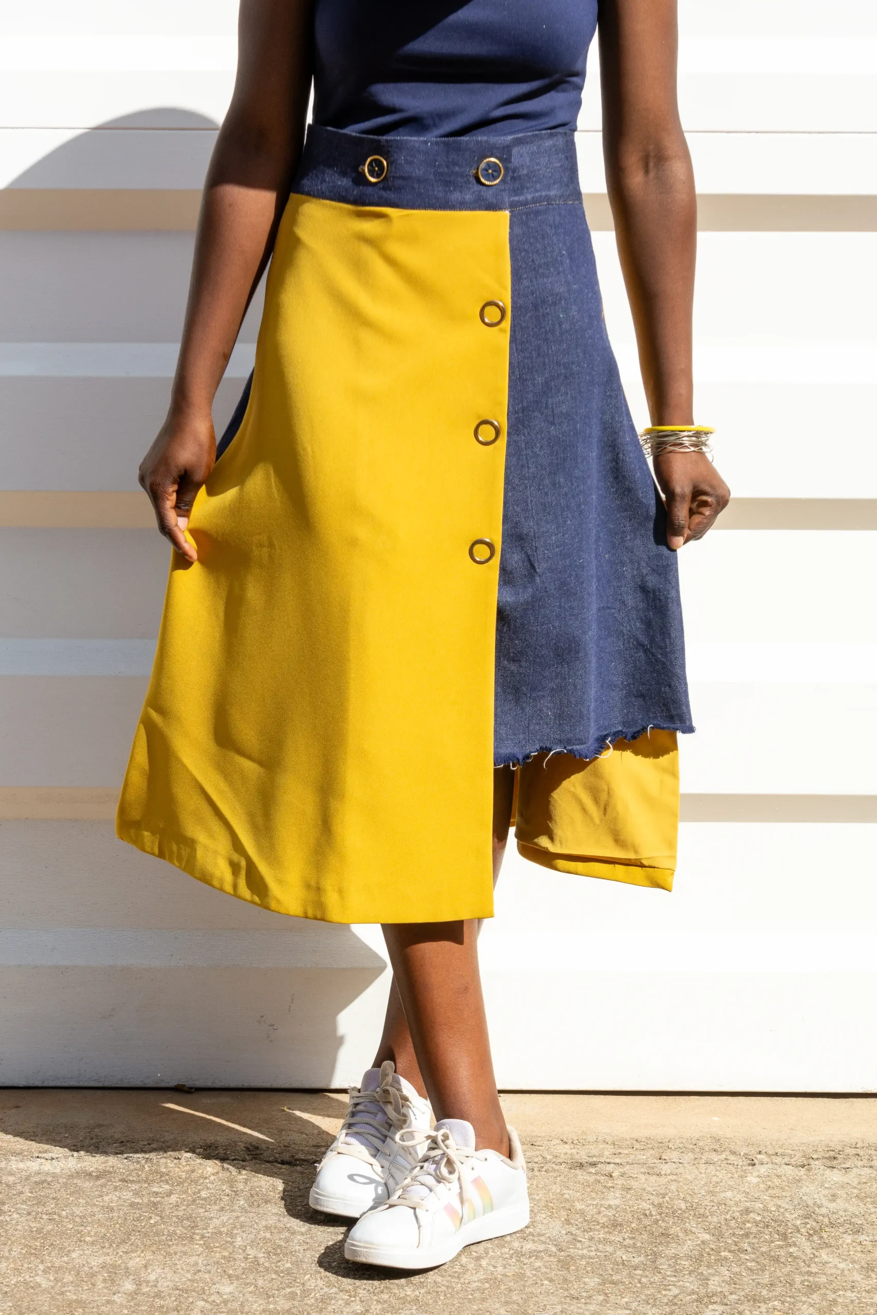 _DSC6613_risultato Pezzeculiar blue yellow women dress