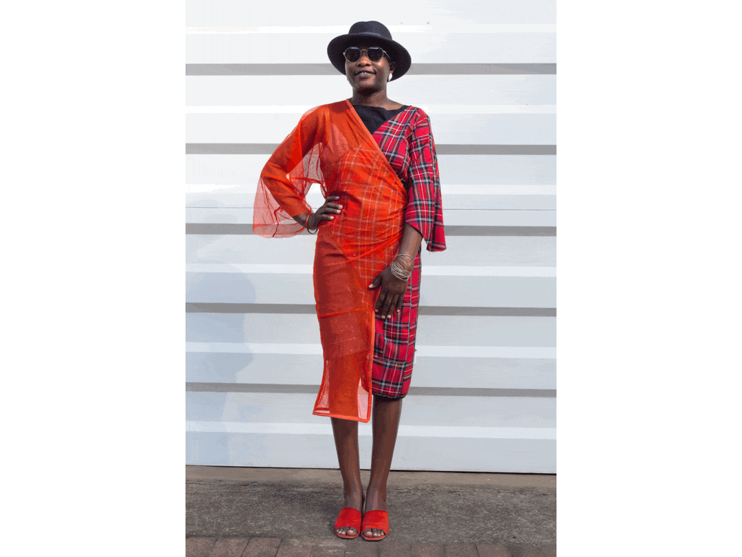 GIF8_Kimonoarancione_Kimonoscozzese_Basenera-ezgif.com-optimize pezzeculiar Eco-Friendly Women Clothes