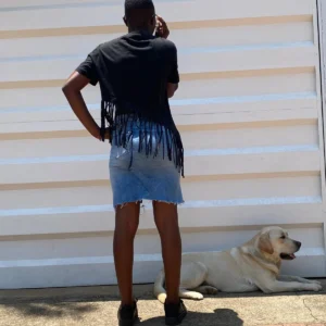 TROU midi skirt